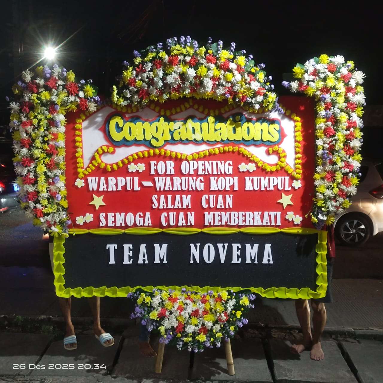 Papan Bunga Ucapan